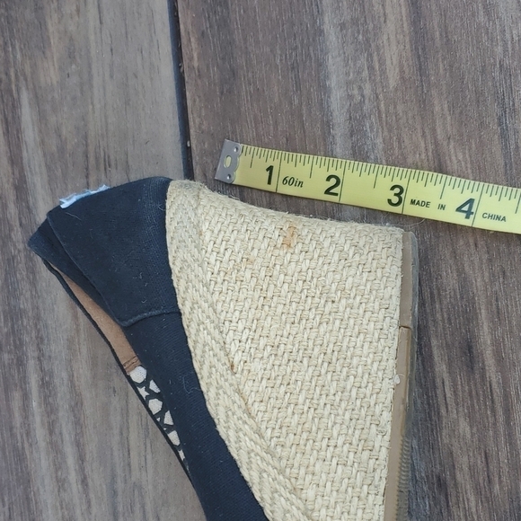 Toms Women Wedge Sandals Open Toe sz 10 - Picture 12 of 13